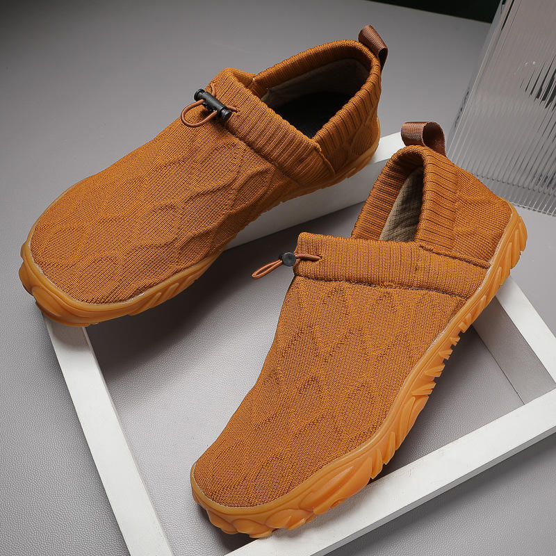 FREYVA ONE Barfußschuhe in Ocker für den Alltag